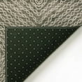 thumbnail image 5 of Bravado Indoor/Outdoor Brown Chain Link 1'8" x 2'6" Non-Skid Accent Rug, 5 of 8