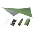 thumbnail image 4 of Heavy Duty Camping Lona Playa Sombrilla Toldo a prueba a prueba de lluvia Al Sombrilla Refugio para senderismo Camping Self , Verde DYNWAVEMX Toldo de lona para tienda, 4 of 8