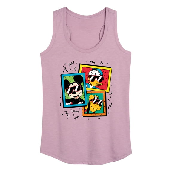 Disney - Mickey Friends Sunglasses - Women's Racerback Tank Top