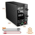 thumbnail image 3 of KUAIQU SPPS-C605 Alimentation DC Stabilisée 300W 60V 5A Source de Commutation Réglable Numérique USB, 3 of 11