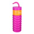 thumbnail image 5 of COOLGEAR GO GRIP 24oz 2-PackRetro Squishy Water Bottle | Cute Printed Design, Foam Grip, Resealable Bendy Straw | Dishwasher Safe - Summer Drinkware for Kids, Adults, Gifts - Pink & Bubble Green, 5 of 11