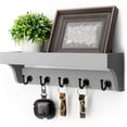 thumbnail image 1 of Llavero decorativo de pared Rebee Vision con estante y 5 ganchos, 1 of 6