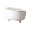 thumbnail image 1 of Small Trash Can Tiny Waste Basket Desktop Trash Can Household Pressing Countertop Mini Garbage Can For Living Room Office, 1 of 8