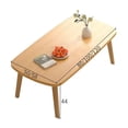 thumbnail image 4 of Ourlova Folding Coffee Table Collapsible Wooden Mini Desk Multifunctional Foldable Coffee Tables for Small Spaces Study Bedroom Living Room Kitchen Home Office, 4 of 8