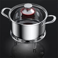thumbnail image 3 of Mosiee Stainless Steel Steamer Rack Steam Tray Steaming Rack Basket Removable Legs, 3 of 8