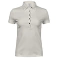 thumbnail image 1 of Tee Jays Polo en Coton Pima à Coutures en Interlock pour Femmes, 1 of 4