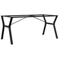 thumbnail image 4 of vidaXL Dining Table Legs Y-Frame 160x80x73 cm Steel, 4 of 5
