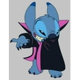 thumbnail image 2 of Men's Lilo & Stitch Alien Vampire, aka Stitch  Graphic Tee Athletic Heather Medium, 2 of 5
