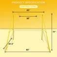 IKARE Heavy Duty Metal Swing Frame, Extra Large Swing Stand