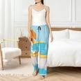 thumbnail image 6 of Lsque Cute Dog In Bath Print Women's Pajama Pants, Lounge Pant - Comfortable Home Wear,Elastic Waistband, Stylish Design-Small, 6 of 9