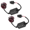 thumbnail image 3 of LNGOOR 3157A Adaptateur de Décodeur LED, Lot de 2, Canbus Anti-Clignotement Hyper Clignotant, Annulation d'Erreur, Lumière de Frein Universelle, Correction pour Ampoules LED, Compatible avec la Plupart des Véhicules, 3 of 9