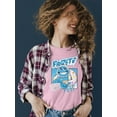 thumbnail image 2 of Frozeti the Yeti - Cool Dippin’ Dots Ice Cream Graphic Women's T-shirt, 2 of 4