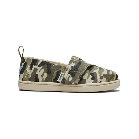 

Toms Girls Alpargata Camo Casual Slip-On Shoes