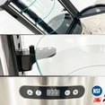 thumbnail image 4 of Cooler Depot 19" Commercial Countertop Bakery Display Case, 3.5 cu ft, Curved Glass, NSF Certified, 4 of 15