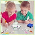 thumbnail image 4 of Magical Water Painting Pens For Kids, Magical Floating Ink Pens With Spoon, Dry Erase Whiteboard Marker, 4 of 5