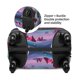 thumbnail image 2 of Balery Starry Sky Colorful Donut Funda de equipaje, fundas para maletas, elástica, lavable, protector de maletas, compatible con maletas de 18 a 32 pulgadas-X-Large, 2 of 7