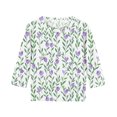 thumbnail image 4 of YUNAFFT T-Shirt Décontracté à Manches Courtes Imprimé Créatif pour Filles et Garçons 3-12 Ans Tissu Extensible en Coton Col Rond Léger, 4 of 6