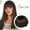 B, variant on TopLLC Wigs Braid Hairband Synthetic Bangs Heat Bangs Hair Extensions For Lady Extensions Extensions