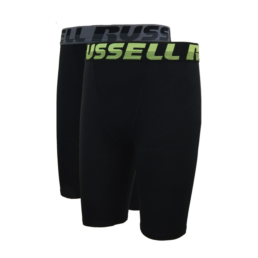 Russell Russell Active Compression Shorts, 2Pack (Little Boys & Big