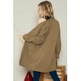 thumbnail image 7 of SHEWIN Womens Cardigans Open Front Oversized Cardigan Sweaters Long Sleeve Chunky Cable Knit Fall Outwear Coat with Pockets Khaki, 7 of 7