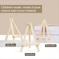 thumbnail image 2 of Mini Caballete de Exhibición de Madera de 18 Piezas, Pequeño Caballete de Madera para Lienzo Pequeño, Manualidades para Niños, Letreros, Fotos, Regalos, Manualidades de Bricolaje, 2 of 7