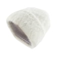 thumbnail image 2 of ZSQDM Unisex Wool Cap Smooth Board Solid Warm Brimless Plush Cap beanie for Women Trucker Hat Men Bomber Hats Cap, 2 of 4