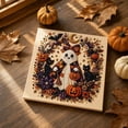 thumbnail image 6 of Halloween Beaded Pearl Art DIY Kit 7.9x7.9 inch Special Shaped Beads & Embossed Texture for Beginners Fall Home Decoration Seasonal Party Activity & Handmade Gift by MPOISVA, 6 of 7