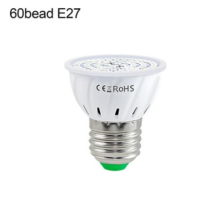 

Mpeace E27/E14/B22/GU10/MR16 Grow Light Bulb High Temperature Resistance Easy to Install Super Bright Professional LED Plant Grow Lamp for Indoor