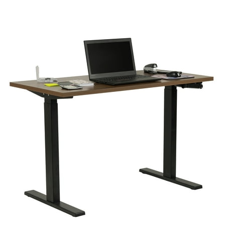 UPC: 0810001955328 | American Furniture Classics OS Home and Office Furniture Model 23000 Adjustable Height Desk