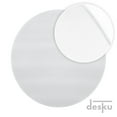 thumbnail image 5 of DESKU - Circle Gaming Chair Mat, Computer and Office Chair Mat for Hard Floors, Clear, 46 Inches, 5 of 6
