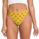 thumbnail image 1 of Fotbe Burger 1 Tanga Sin Costuras para Mujer con Estampado – Panties Invisibles, Transpirables y Cómodos para Uso Diario-3X-Large, 1 of 6