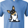 thumbnail image 3 of Inktastic Tri Color Corgi T-Shirt, 3 of 4