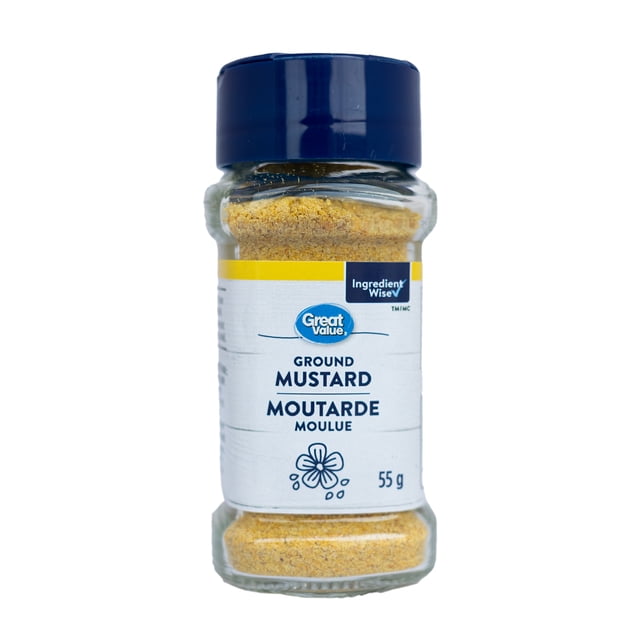 Great Value Moutarde moulue, 55g