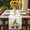 White, variant on Yellow Gnomes Table Runner - 120 Inch Long, Kitchen Dining Table Runner Dresser Scarves, Spring Floral Bees Daisy Branches Watercolor Farmhouse Decor for Coffee Tables Wedding Party Banquet