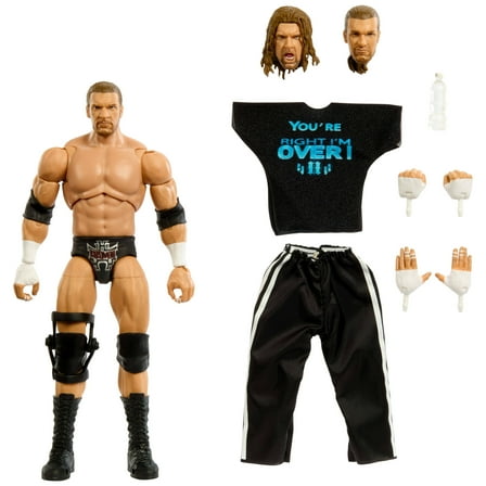 WWE Ultimate Edition Monday Night War Triple H Action Figure & Accessories Collectible Set