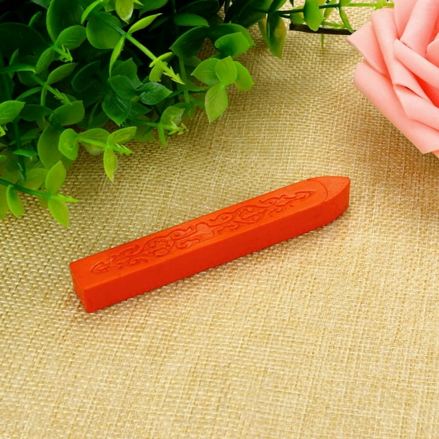Xihbxyly Barras de Lacre Vintage, Juego de 5 Unidades En Color Vino, Ideales para Decorar Cartas, Invitaciones de Boda, Recuerdos de Fiesta y Tarjetas Personalizadas, Tamaño 85 X 10 Mm.