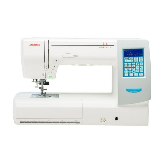 Restored Janome Horizon Memory Craft 8200QCP Special Edition with 170 Stitches and AcuFeed Flex Sewing Machine (Refurbished)