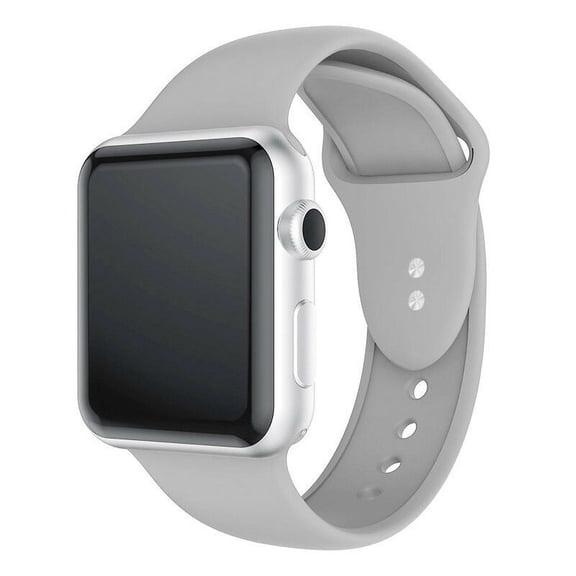 DEELLEEO Idon Sport Band Compatible for Apple Watch Band 42MM 44MM , Soft Silicone Sport Bands Replacement Strap Compatible with iWatch Series SE/6/5/4/3/2/1 All Models