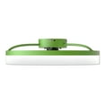 thumbnail image 2 of Bedroom Ceiling Fan with Lights, Low Profile Ceiling Fan Light with App & Remote Contorl, Flush Mount Fan Light with 5 Blades and 6 Wind Speeds for Bedroom Living Room (Green), 2 of 9