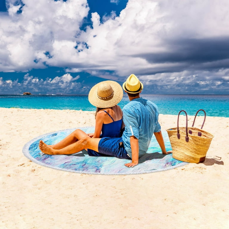 Round beach towels for kids deals