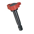 thumbnail image 3 of Set of 6 ISA Red Color Ignition Coils and 6 Denso Spark Plugs replace for 2001-2003 Acura CL Type-S Coupe 2-Door 3.2L 3210CC V6 GAS SOHC Naturally Aspirated Replacement for UF242, 3 of 4
