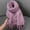 🔥 Hot Pink, variant on Sentmoon Womens Accessories and Solid Color Cozy and Warm Blanket Shawl Unique Gifts for Women Winter Scarf Fall and Winter for Travel, Airplanes, and Versatile Use
