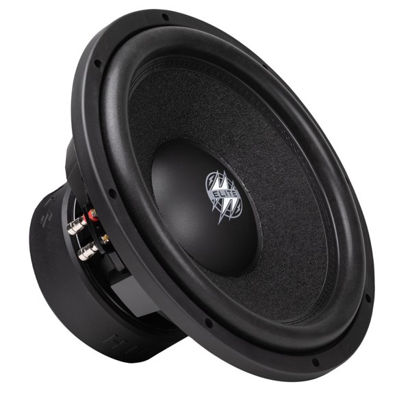 Hifonics ELITE Caisson de Basses de Voiture 15” à Montage sur Voiture, Haut-Parleur Audio de Voiture à Double Bobine Vocale 3000 Watts, Noir