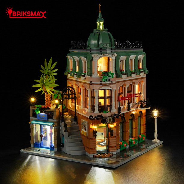 BRIKSMAX Led Lighting Kit for Legos 10297 Creator Expert Boutique Hotel