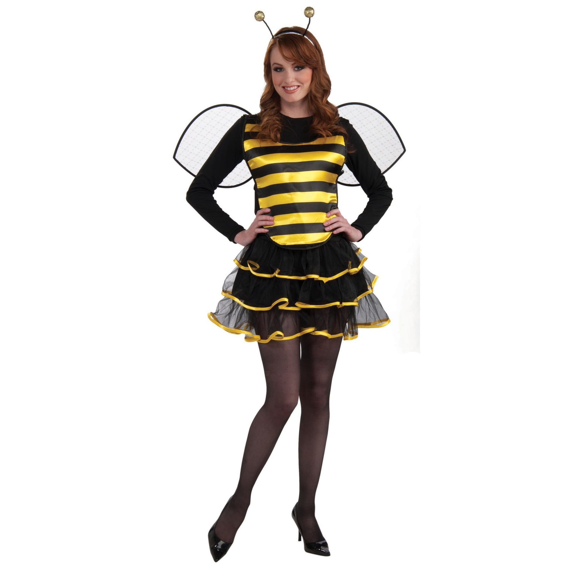 RUBIES II Bumble Bee Unisex Halloween Costume with Headband & Wings Adult, One-Size