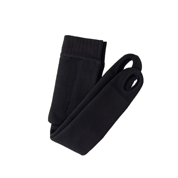 Ediodpoh Winter Pure Color Padded Tights for Children Leggings for Girls Warm Leggings Thermal Pantyhose Trousers Kids Girls Black 6-8 Years