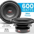 thumbnail image 3 of Power Series Dual Voice-Coil 4_ Subwoofer (6.5 600 Watts), 3 of 7
