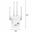 thumbnail image 3 of WiFi Range Extender 300Mbps Wireless Signal Booster with 4 Antennas for Home, Covers Up to 5000 sq.ft and 35 Devices, 3 of 8