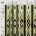 thumbnail image 1 of oneOone Coton Rayé & Tissu Imprimé Géométrique Ikat 1 Yard 56 Inch Wide, 1 of 4