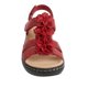 thumbnail image 5 of Sandalias de verano para mujer, de color sólido, con cuña calada, boca de pez, flores, para mujer Wmkox8yii nm3916, 5 of 6